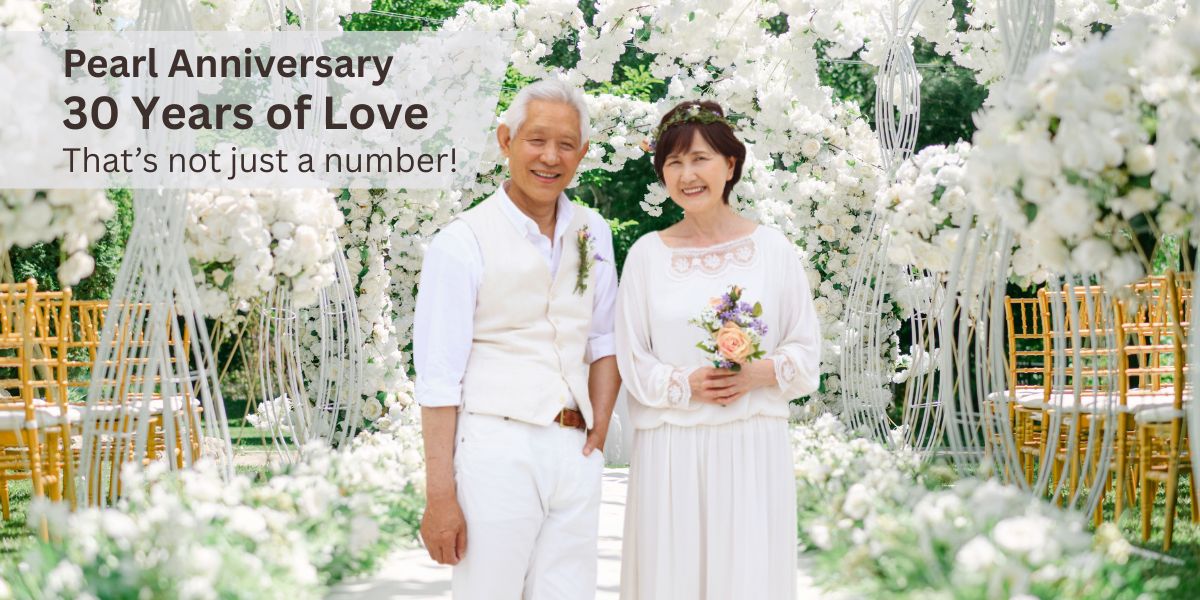 uk couple at their 30th wedding anniversary 