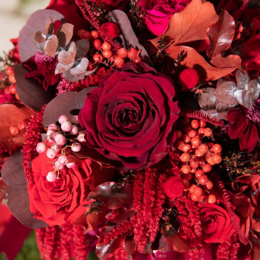 Vermillion Love Bouquet