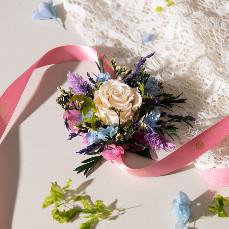 Rosé Haze Corsage