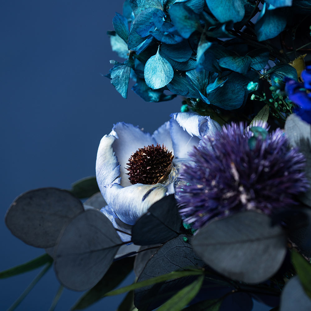 Dried Blue Flowers | Floral Bunches u0026 Bouquets | Endura Roses